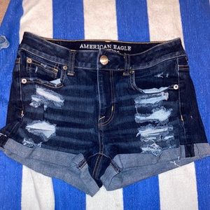 american eagle jean shorts